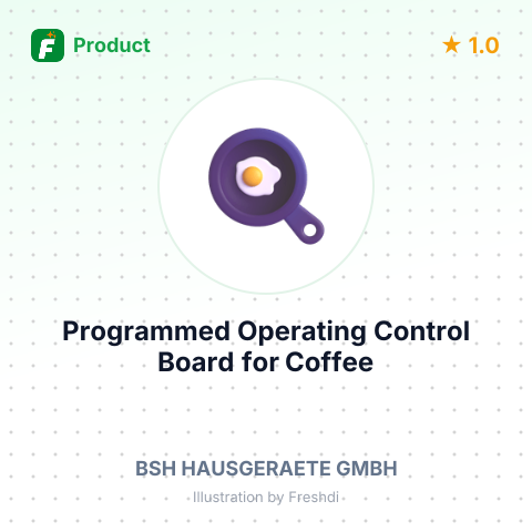 Programmed Operating Control Board for Coffee Machines – summary card, no photo uploaded yet