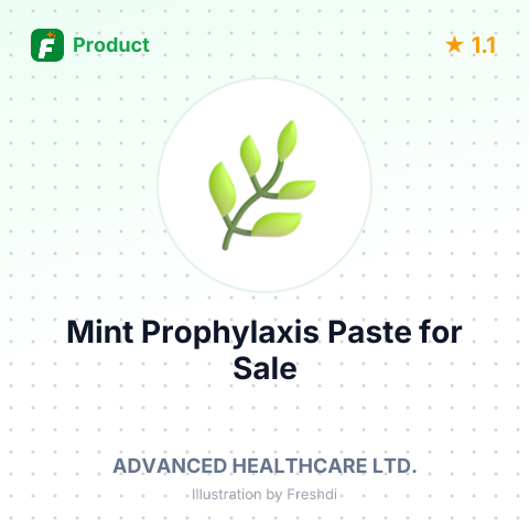 Prophylaxis Paste Oil Free Coarse Mint – summary card, no photo uploaded yet