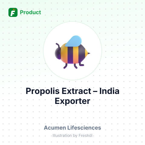 Propolis Extract – summary card, no photo uploaded yet