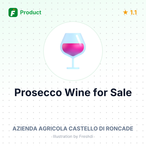 Prosecco DOC Extra Dry Sparkling Wine – summary card, no photo uploaded yet
