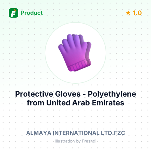 Protective Gloves - Polyethylene – summary card, no photo uploaded yet