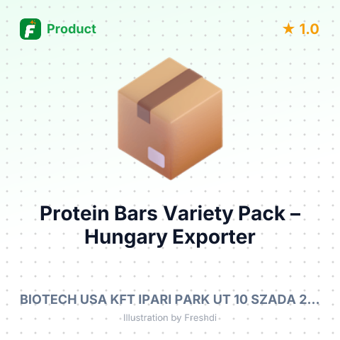 Protein Bars Variety Pack – summary card, no photo uploaded yet