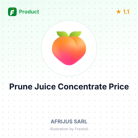 Prune Juice Concentrate – summary card, no photo uploaded yet