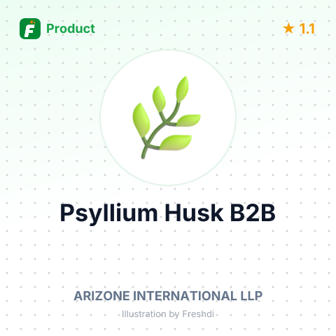 Psyllium Husk – summary card, no photo uploaded yet