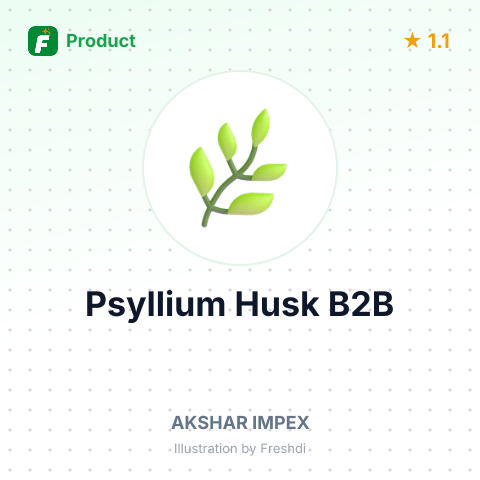 Psyllium Husk (Isabgol) – summary card, no photo uploaded yet