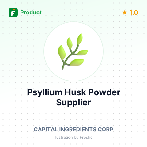 Psyllium Husk Powder – summary card, no photo uploaded yet