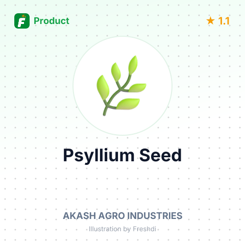 Psyllium Seed – summary card, no photo uploaded yet