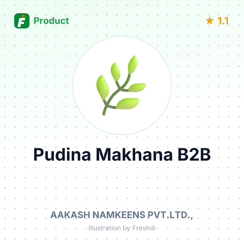 Pudina (Mint) Makhana – summary card, no photo uploaded yet