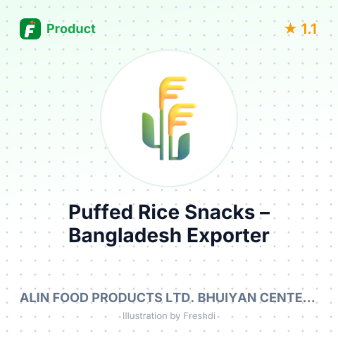 Puffed Rice Snacks – summary card, no photo uploaded yet