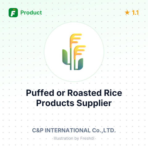 Puffed or Roasted Rice Products – summary card, no photo uploaded yet