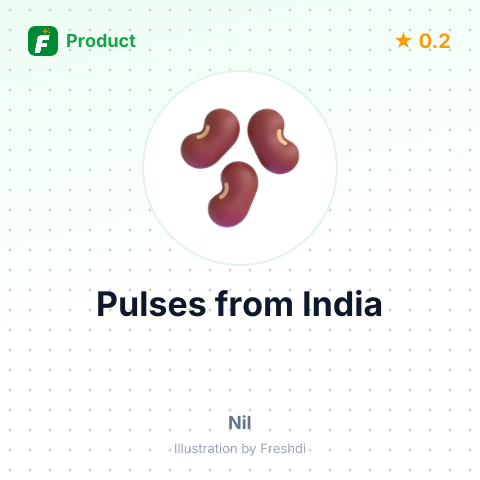 Pulses – summary card, no photo uploaded yet