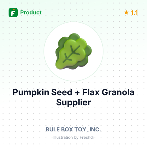 Pumpkin Seed + Flax Granola – summary card, no photo uploaded yet