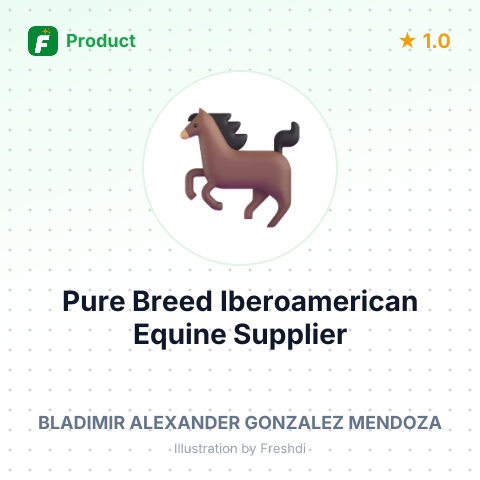 Pure Breed Iberoamerican Equine – summary card, no photo uploaded yet