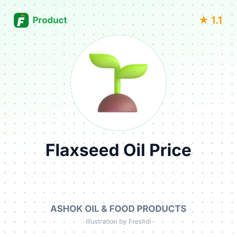 Pure Flaxseed Oil – summary card, no photo uploaded yet