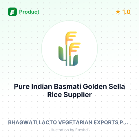 Pure Indian Basmati Golden Sella Rice – summary card, no photo uploaded yet