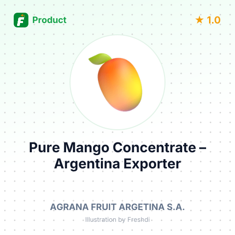 Pure Mango Concentrate – summary card, no photo uploaded yet