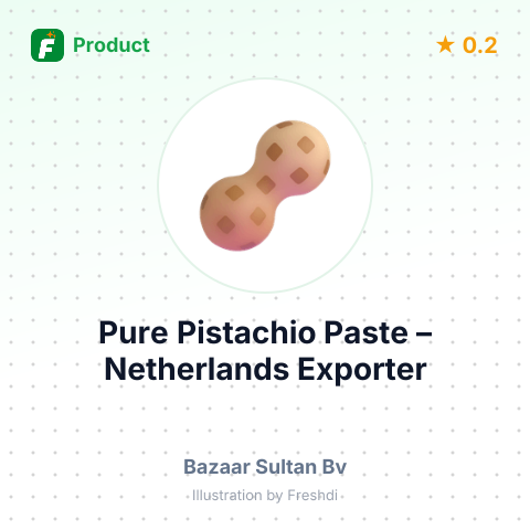 Pure Pistachio Paste – summary card, no photo uploaded yet