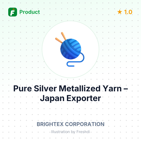 Pure Silver Metallized Yarn – summary card, no photo uploaded yet
