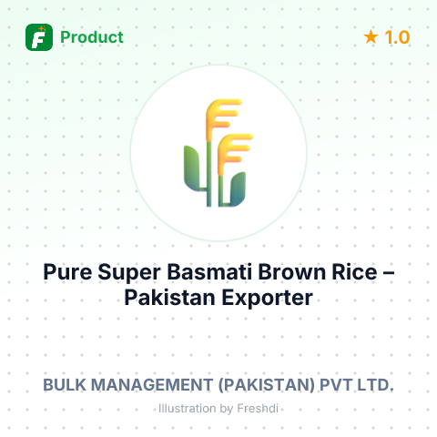 Pure Super Basmati Brown Rice – summary card, no photo uploaded yet