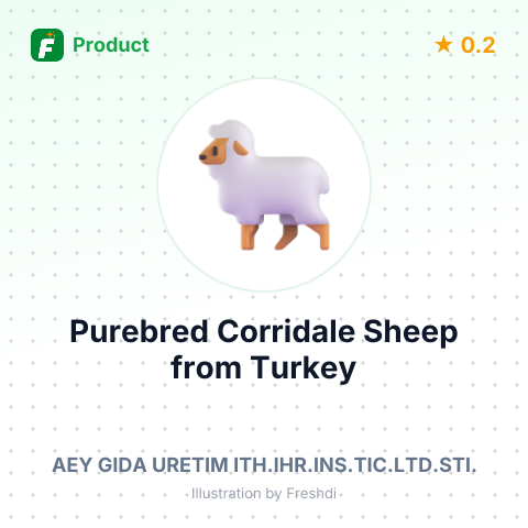 Purebred Corridale Sheep – summary card, no photo uploaded yet