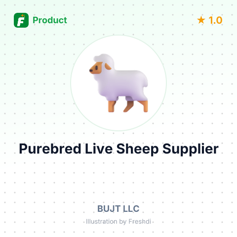 Purebred Live Sheep – summary card, no photo uploaded yet
