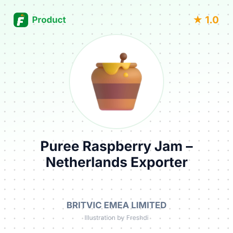 Puree Raspberry Jam – summary card, no photo uploaded yet