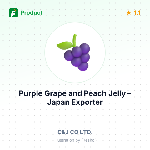 Purple Grape and Peach Jelly – summary card, no photo uploaded yet