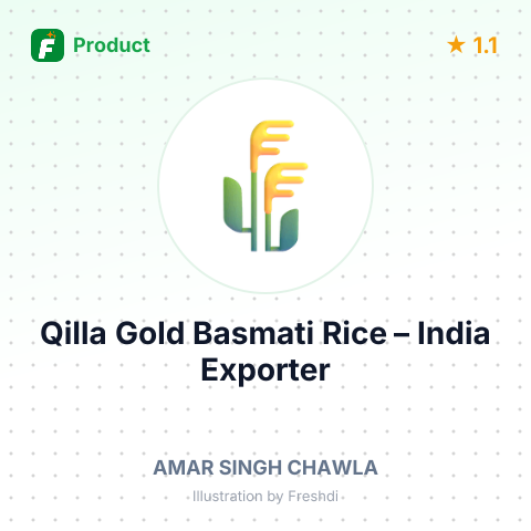 Qilla Gold Basmati Rice – summary card, no photo uploaded yet