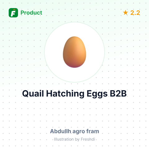 Quail Hatching Eggs (100 Piece Pack) – summary card, no photo uploaded yet