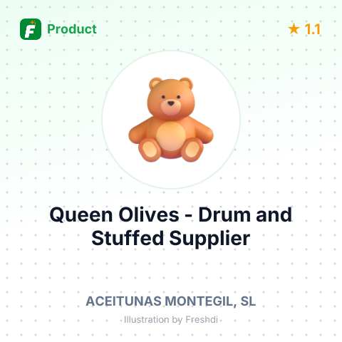 Queen Olives - Drum and Stuffed – summary card, no photo uploaded yet