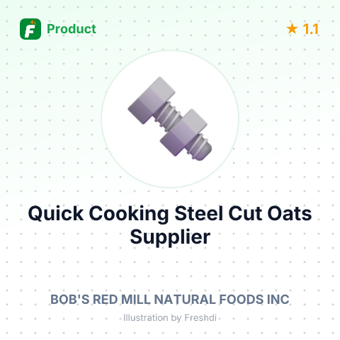 Quick Cooking Steel Cut Oats – summary card, no photo uploaded yet