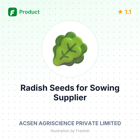 Radish Seeds for Sowing – summary card, no photo uploaded yet