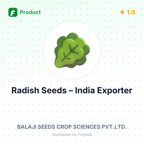 Radish Seeds – summary card, no photo uploaded yet
