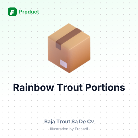 Rainbow Trout Portions – summary card, no photo uploaded yet