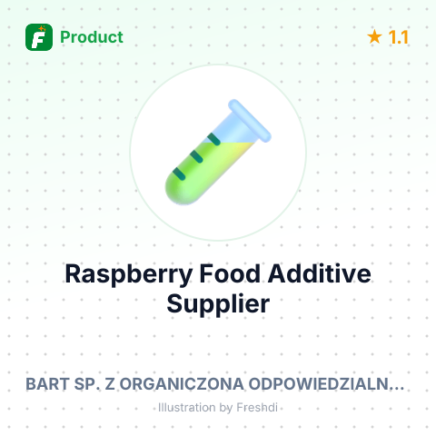 Raspberry Food Additive – summary card, no photo uploaded yet