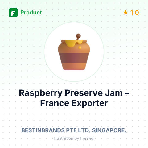 Raspberry Preserve Jam – summary card, no photo uploaded yet