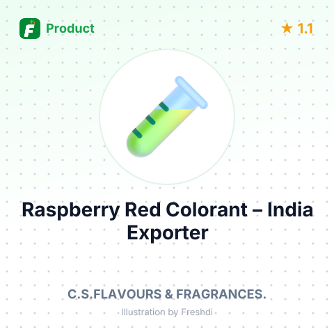 Raspberry Red Colorant – summary card, no photo uploaded yet