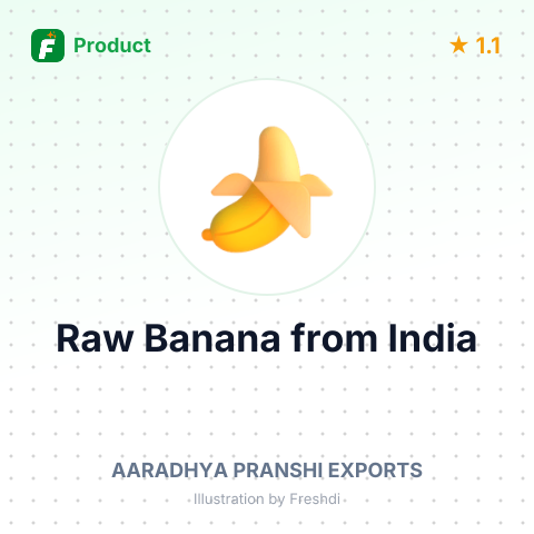 Raw Banana – summary card, no photo uploaded yet