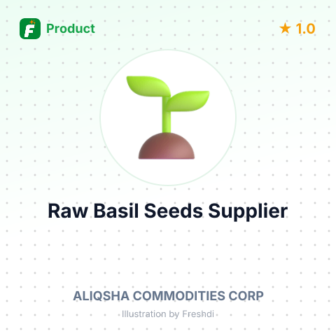 Raw Basil Seeds – summary card, no photo uploaded yet