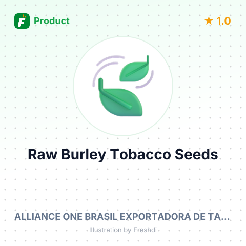 Raw Burley Tobacco Seeds – summary card, no photo uploaded yet