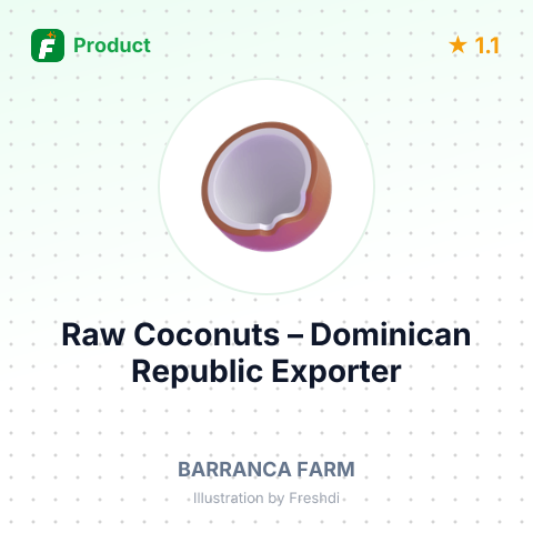 Raw Coconuts – summary card, no photo uploaded yet