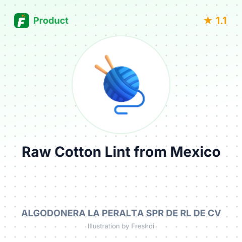 Raw Cotton Lint – summary card, no photo uploaded yet