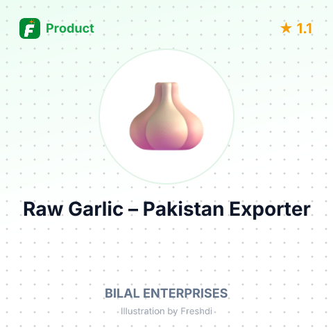 Raw Garlic – summary card, no photo uploaded yet