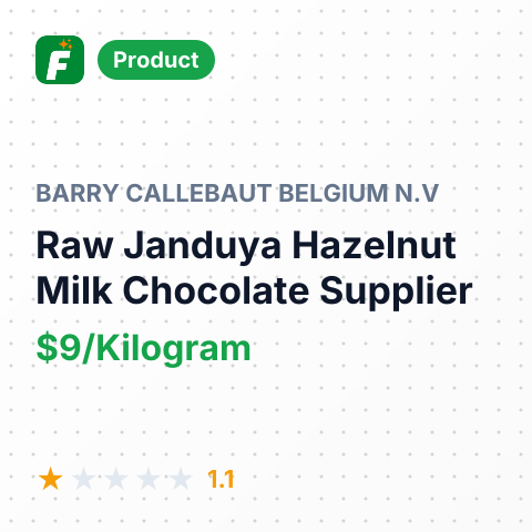 Raw Janduya Hazelnut Milk Chocolate – summary card, no photo uploaded yet