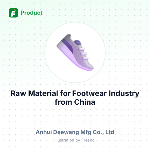 Raw Material for Footwear Industry – summary card, no photo uploaded yet