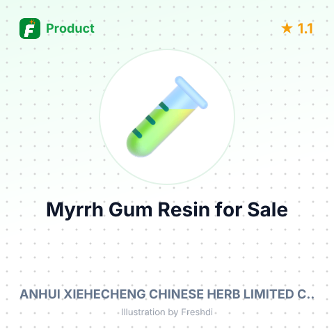 Raw Myrrh (Myrrha) Gum Resin – summary card, no photo uploaded yet