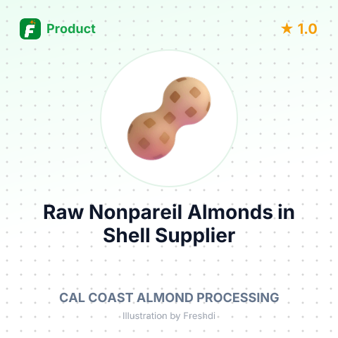 Raw Nonpareil Almonds in Shell – summary card, no photo uploaded yet