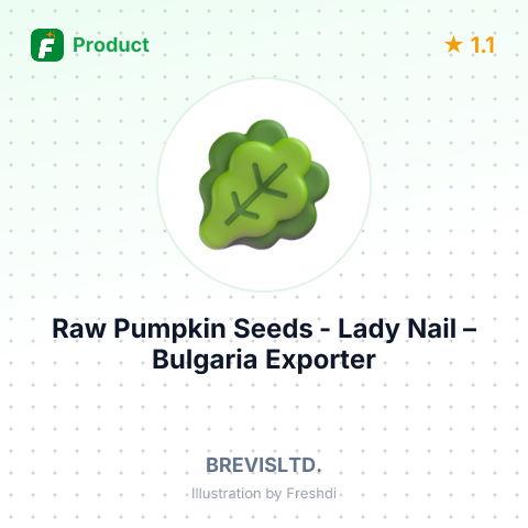 Raw Pumpkin Seeds - Lady Nail – summary card, no photo uploaded yet