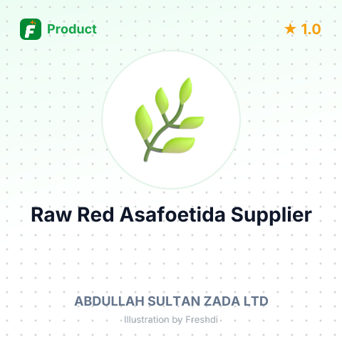 Raw Red Asafoetida – product summary card, no photo uploaded yet