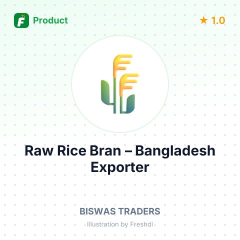 Raw Rice Bran – summary card, no photo uploaded yet